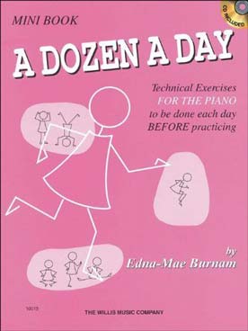 Illustration de A DOZEN A DAY MINI BOOK par E. M. Burnam (en anglais)