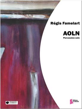 Illustration de Aoln pour grosse caisse à pédale, 4 toms, 3 blocs, 2 bongos, caisse claire et 3 métaux sur table