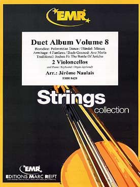 Illustration de DUET ALBUM (tr. Naulais) - Vol. 8 : Borodine, Haendel, Armitage, Bach-Gounod...