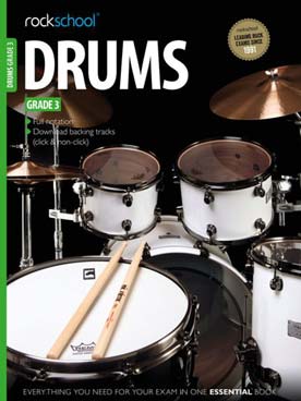 Illustration de ROCKSCHOOL DRUMS (2012-2018) - Grade 3