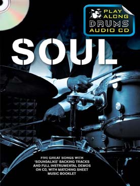 Illustration play-along drums audio cd soul