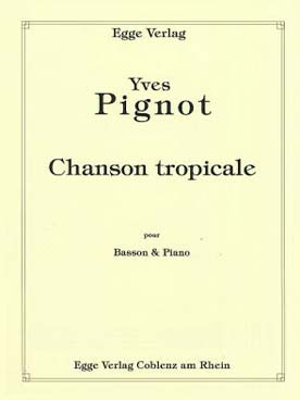 Illustration pignot chanson tropicale