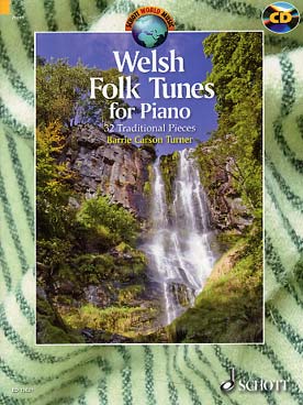 Illustration welsh folk tunes avec cd