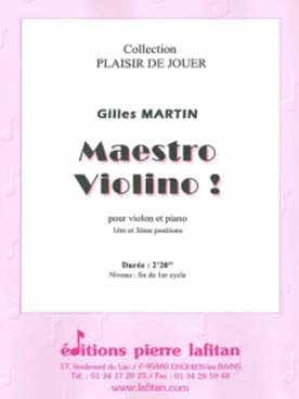 Illustration martin gilles maestro violino !