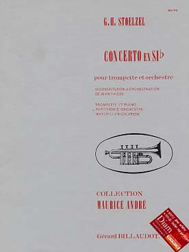 Illustration de Concerto en si b pour trompette et orchestre à cordes