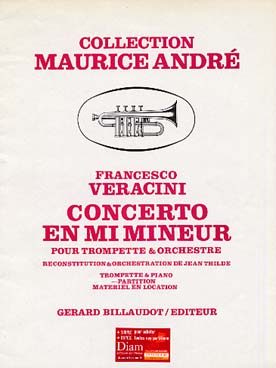 Illustration de Concerto en mi m pour trompette et cordes