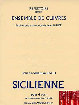 Illustration bach js sicilienne