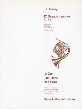 Illustration gallay 12 grands caprices op. 32