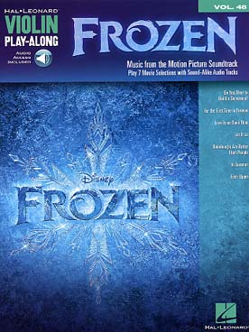 Illustration violin play along vol.48 : frozen