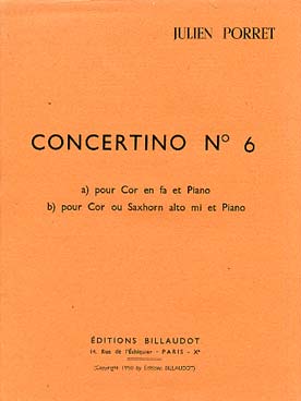 Illustration de Concertino N° 6 (ancienne édition)
