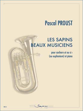 Illustration proust sapins beaux musiciens (les)