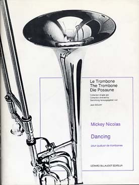 Illustration de Dancing pour quatuor de trombones