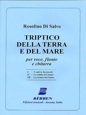 Illustration de Triptico della terra e del mare pour voix, flûte et guitare