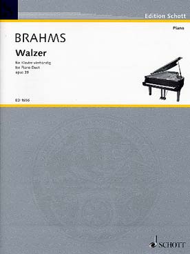 Illustration brahms waltz op. 39