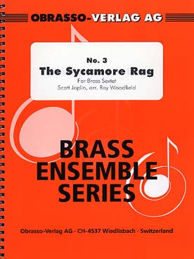Illustration de The Sycamore rag pour 2 trompettes, cor, trombone, euphonium et tuba