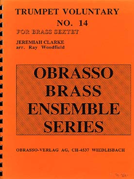 Illustration de Trumpet voluntary pour 2 trompettes, cor, trombone, euphonium et tuba