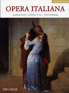 Illustration opera italiana mezzo soprano