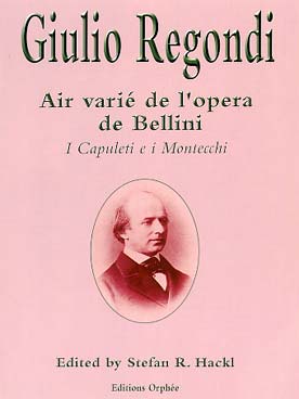 Illustration de Air varié de l'opéra de Bellini "I capuleti e i montecchi"