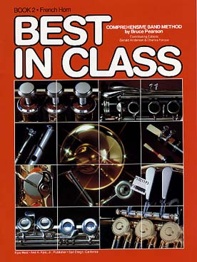 Illustration de Best in class : a comprehensive band method - Book 2 (cor)