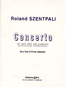 Illustration de Concerto pour tuba et orchestre, réd. piano