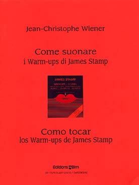 Illustration de Come suonare i/Como tocar los warm-ups de James Stamp (italien et espagnol)