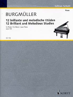 Illustration de 12 Études brillantes et mélodiques op. 105