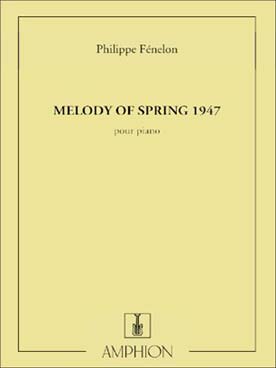 Illustration fenelon melody of spring 1947