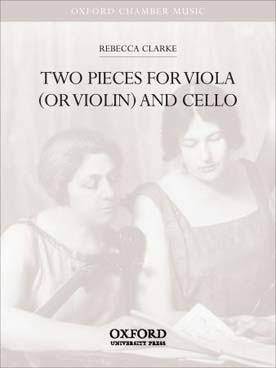 Illustration de 2 Pièces pour alto (ou violon) et violoncelle