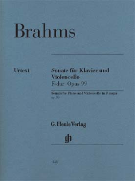 Illustration brahms sonate n° 2 op. 99 en fa maj