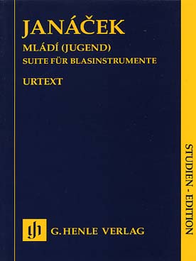 Illustration de Mládi (Die Jugend) pour clarinette, flûte, hautbois, clarinette basse, cor et basson