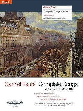 Illustration de Complete songs - Vol. 1 : 1861-1882 voix moyenne/basse