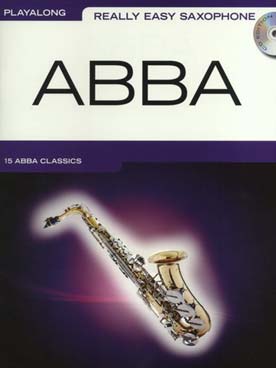 Illustration de Really easy saxophone avec CD : 15 chansons