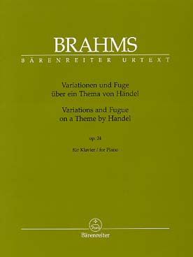 Illustration de Variations et fugue sur un thème de Haendel op. 24