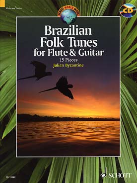 Illustration brazilian folk tunes 15 pieces avec cd