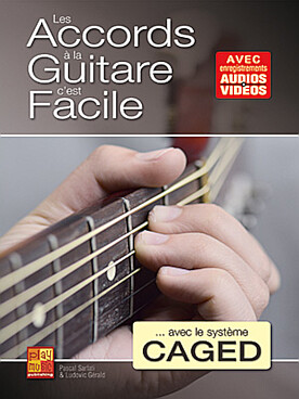 Illustration de Les accords à la guitare c'est facile avec CD + DVD