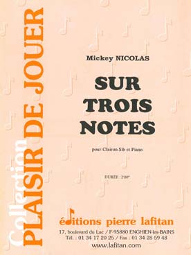 Illustration de Sur trois notes pour clairon et piano