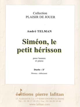 Illustration de Siméon, le petit hérisson