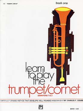 Illustration de LEARN TO PLAY THE TRUMPET/CORNET - Vol. 1   