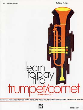 Illustration de LEARN TO PLAY THE TRUMPET/CORNET - Vol. 1