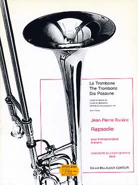 Illustration riviere rapsodie pour trombone tenor