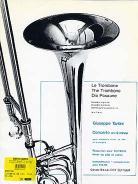 Illustration de Concerto pour trombone ténor ou alto et piano en ré m (tr. Thilde)
