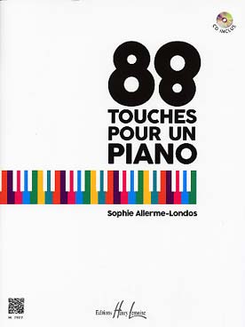 Illustration de 88 Touches pour un piano, une méthode de piano pour aller à l'essentiel pour un résultat rapide sur des morceaux plaisants