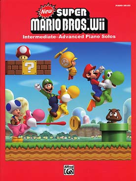 Illustration super mario series for wii