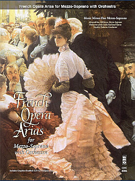 Illustration french opera arias for mezzo-soprano