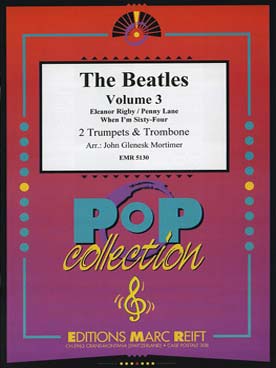 Illustration de The Beatles (tr. Mortimer) - Vol. 3 : Eleanor Rigby, Penny Lane, When I'm 64 pour 2 trompettes et trombone