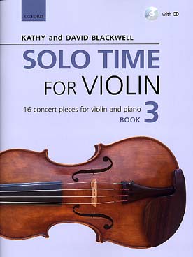 Illustration de SOLO TIME FOR VIOLIN - Vol. 3