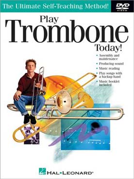 Illustration play trombone today! avec dvd
