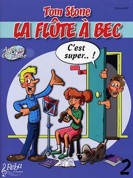 Illustration de La Flûte à bec, c'est super ! - Vol. 2 avec CD