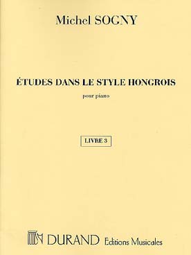 Illustration de Études dans le style hongrois - Vol. 3