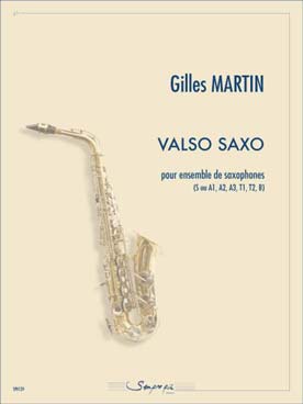 Illustration de Valso saxo pour ensemble de saxophones